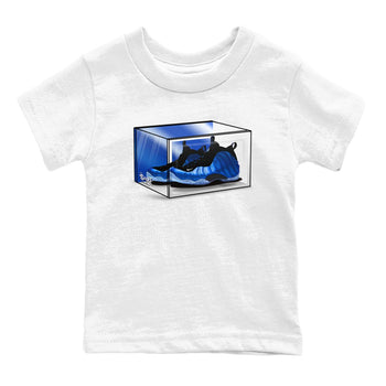 Foams One Royal shirts to match jordans Shoe Box sneaker match tees Air Foamposite One Royal match shoes to clothes SNRT Sneaker Tees Youth Baby White 2 tee