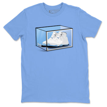 11s Legend Blue shirts to match jordans Shoe Box best t shirts to wear with jordans AJ11 Retro Legend Blue match shoes to clothes SNRT Sneaker Tees unisex cotton Carolina Blue 2 shirts