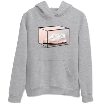 Air Jordan 11 Low Legend Pink shirts to match jordans Shoe Box sneaker match tees 11s Legend Pink SNRT Sneaker Tees streetwear brand Heather Grey 2 unisex cotton tee