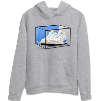 Air Jordan 3 Lucky Shorts shirts to match jordans Shoe Box sneaker match tees Air Jordan 3 Retro Lucky Shorts match shoes to clothes SNRT Sneaker Tees unisex cotton Heather Grey 2 shirts