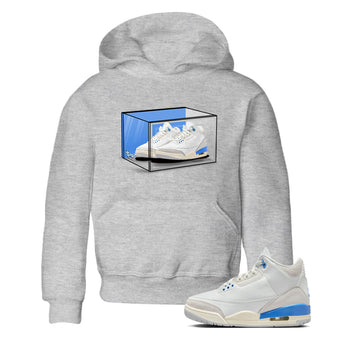 Air Jordan 3 Lucky Shorts shirts to match jordans Shoe Box sneaker match tees Air Jordan 3 Retro Lucky Shorts match shoes to clothes SNRT Sneaker Tees Youth Baby Heather Grey 1 tee
