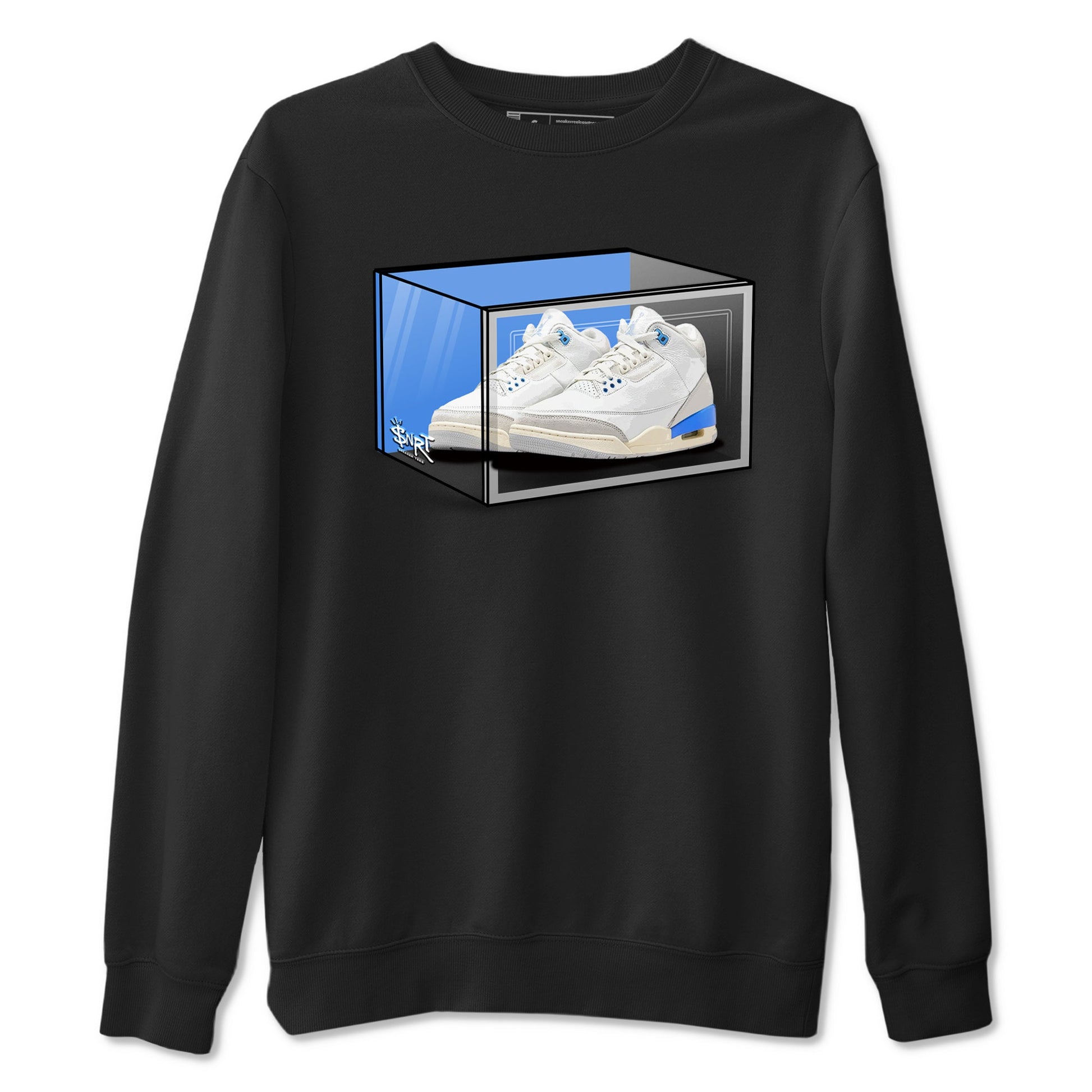 Air Jordan 3 Lucky Shorts shirts to match jordans Shoe Box sneaker match tees Air Jordan 3 Retro Lucky Shorts match shoes to clothes SNRT Sneaker Tees unisex cotton Black 2 shirts