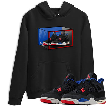 Sneaker match tees – Sneaker Tees To Match Jordan 4 Retro Rare Air Shoes – Shoe Box Tee Black 1