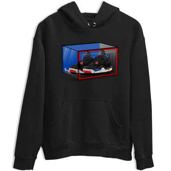 Sneaker match tees – Sneaker Tees To Match Jordan 4 Retro Rare Air Shoes – Shoe Box Tee Black 2