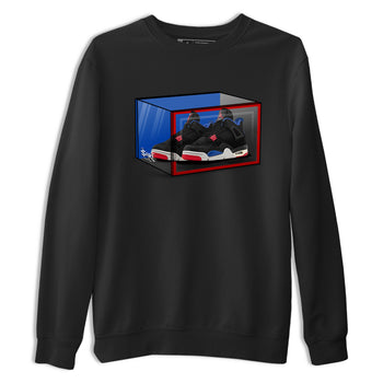 Sneaker match tees – Sneaker Tees To Match Jordan 4 Retro Rare Air Shoes – Shoe Box Tee Black 2