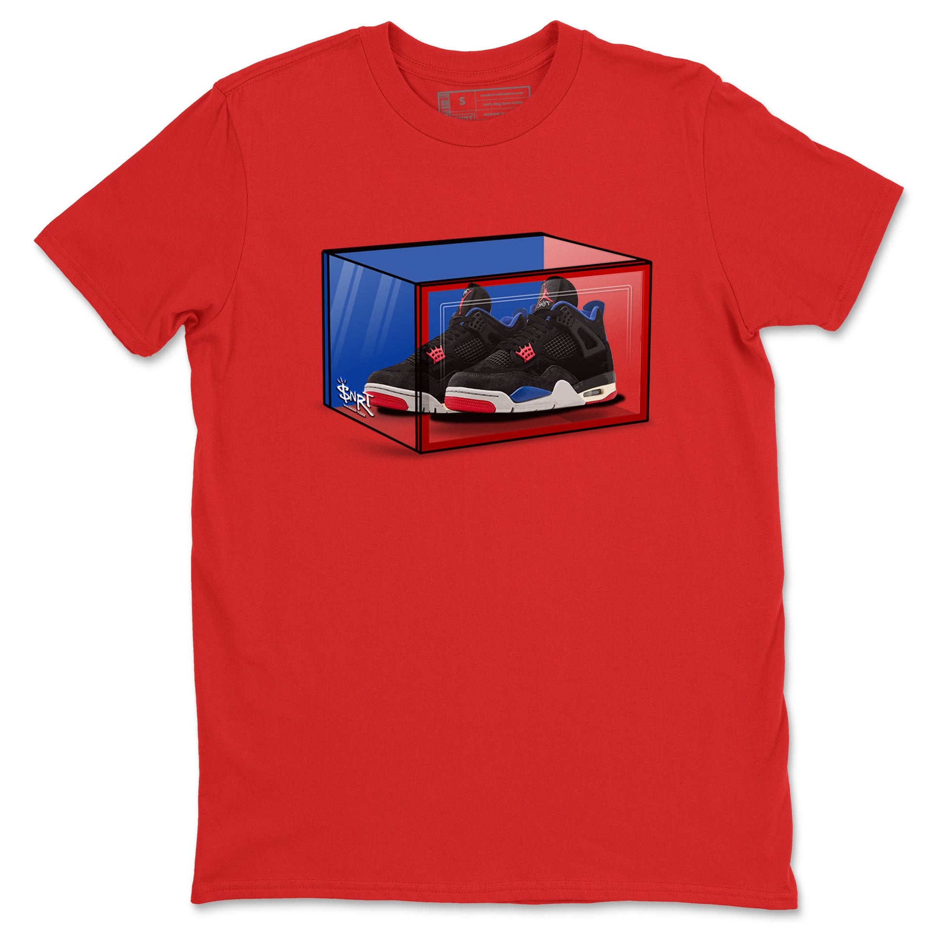 Sneaker match tees – Sneaker Tees To Match Jordan 4 Retro Rare Air Shoes – Shoe Box Tee Red 2
