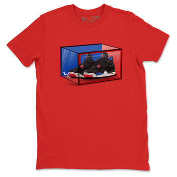 Sneaker match tees – Sneaker Tees To Match Jordan 4 Retro Rare Air Shoes – Shoe Box Tee Red 2