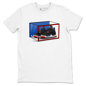 Sneaker match tees – Sneaker Tees To Match Jordan 4 Retro Rare Air Shoes – Shoe Box Tee White 2