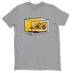 Dunk High Pollen Shirts To Match Jordans Shoe Box sneaker match tees Dunk High Iowa Tee SNRT Sneaker Release Tees unisex cotton Heather Grey 2 crew neck shirts