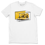 Dunk High Pollen Shirts To Match Jordans Shoe Box sneaker match tees Dunk High Iowa Tee SNRT Sneaker Release Tees unisex cotton White 2 crew neck shirts