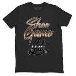 Foams One Metallic Copper shirts to match jordans Shoe Game Lit Shoe Lace sneaker match tees Air Foamposite One Metallic Copper match shoes to clothes SNRT Sneaker Tees unisex cotton Black 2 shirts