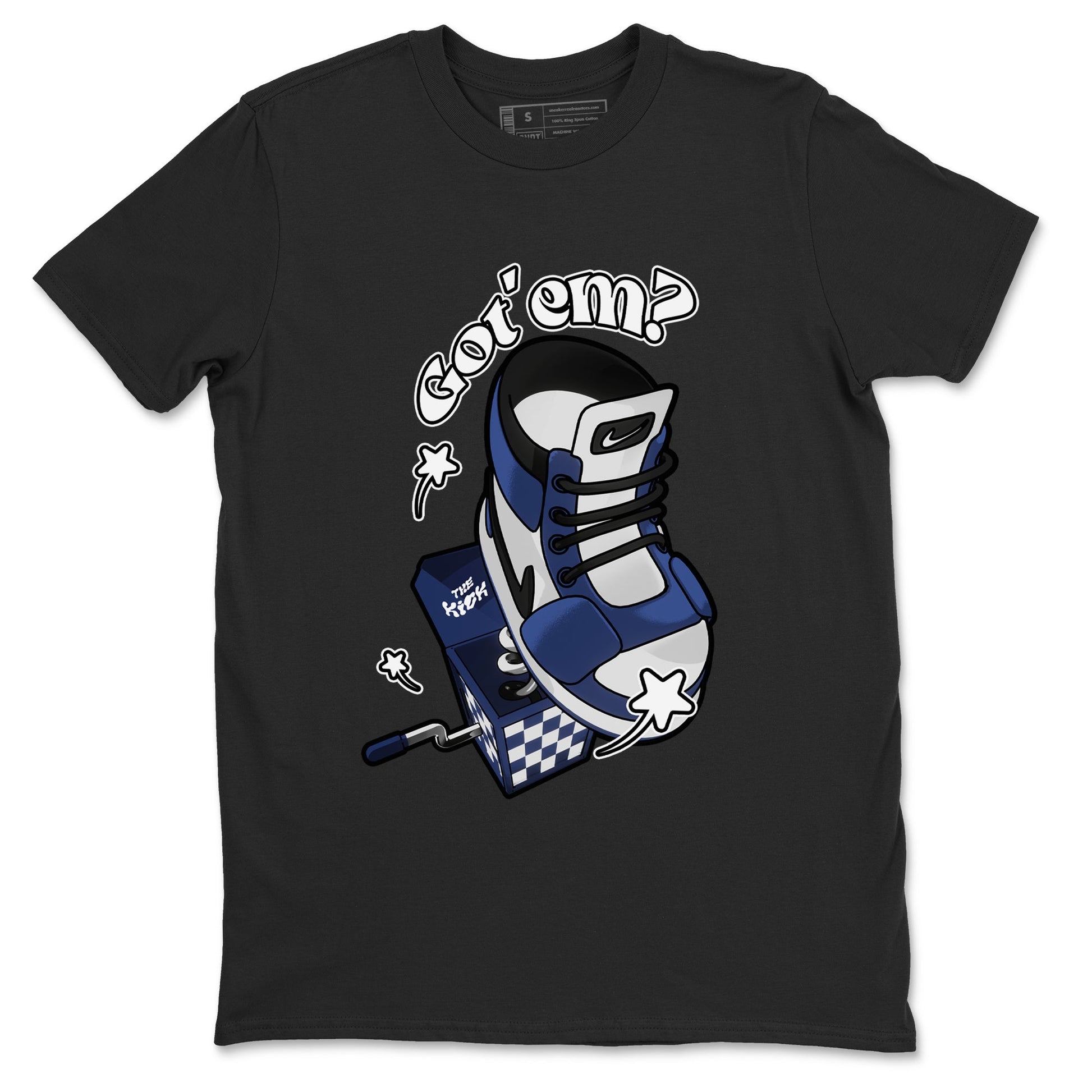 1s Midnight Navy shirts to match jordans Shoe In The Box sneaker match tees Air Jordan 1 Midnight Navy match shoes to clothes SNRT Sneaker Tees unisex cotton Black 2 shirts