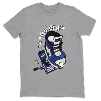 1s Midnight Navy shirts to match jordans Shoe In The Box sneaker match tees Air Jordan 1 Midnight Navy match shoes to clothes SNRT Sneaker Tees unisex cotton Heather Grey 2 shirts