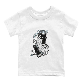 AJ6 White Black shirts to match jordans Shoe In The Box sneaker match tees Air Jordan 6 White Black SNRT Sneaker Tees streetwear brand Baby and Youth White 2 cotton tee