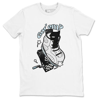 AJ6 White Black shirts to match jordans Shoe In The Box sneaker match tees Air Jordan 6 White Black SNRT Sneaker Tees streetwear brand White 2 unisex cotton tee