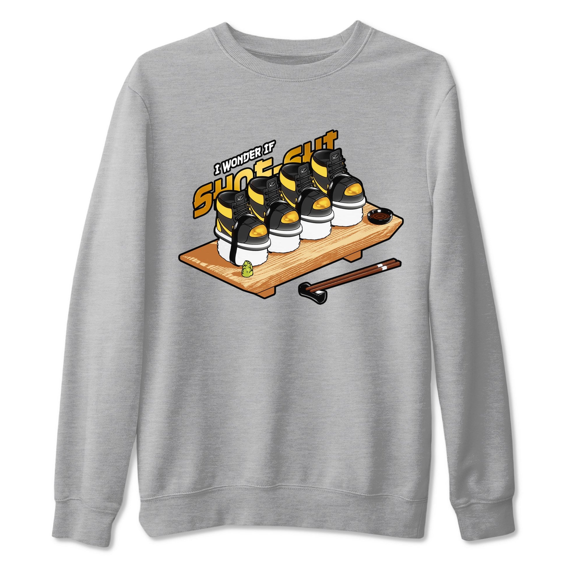 1s Black Metallic Gold shirts to match jordans Shoe-Shi sneaker match tees Jordan 1 High OG Black and Gold SNRT Sneaker Tees streetwear brand Heather Grey 2 unisex cotton tee