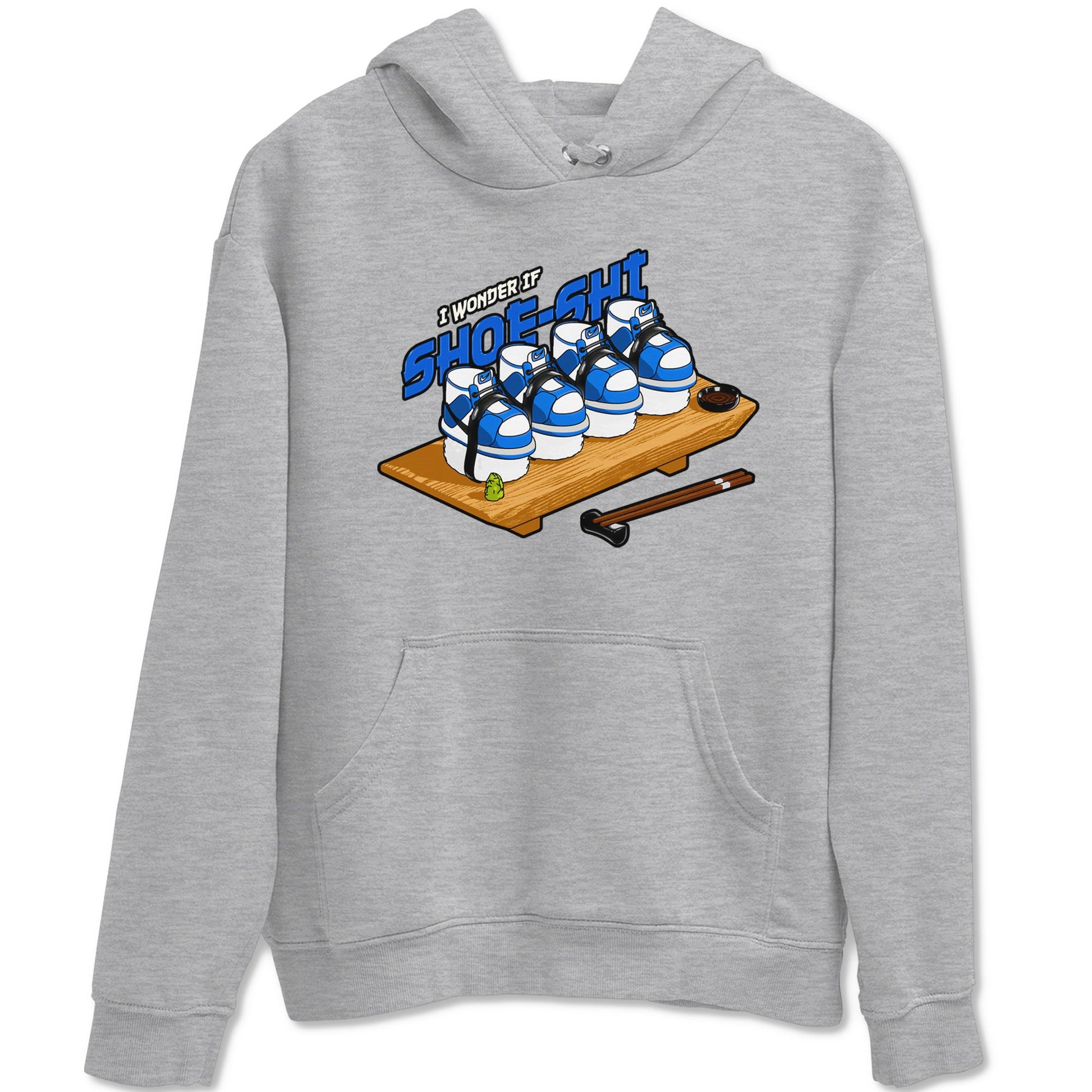 AJ1 Game Royal shirt to match jordans Shoe-Shi sneaker tees Air Jordan 1 Game Royal SNRT Sneaker Release Tees unisex cotton Heather Grey 2 crew neck shirt