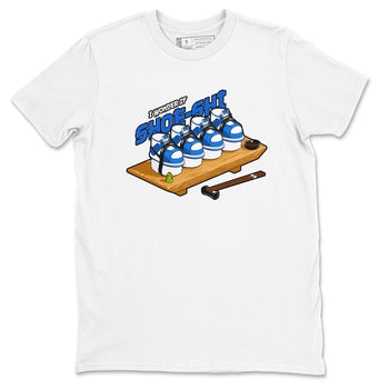 AJ1 Game Royal shirt to match jordans Shoe-Shi sneaker tees Air Jordan 1 Game Royal SNRT Sneaker Release Tees unisex cotton White 2 crew neck shirt