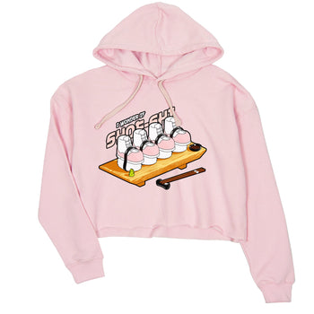 11s Legend Pink shirts to match jordans Shoe-Shi sneaker match tees Air Jordan 11 Legend Pink SNRT Sneaker Tees streetwear brand Pink 2 crop tee