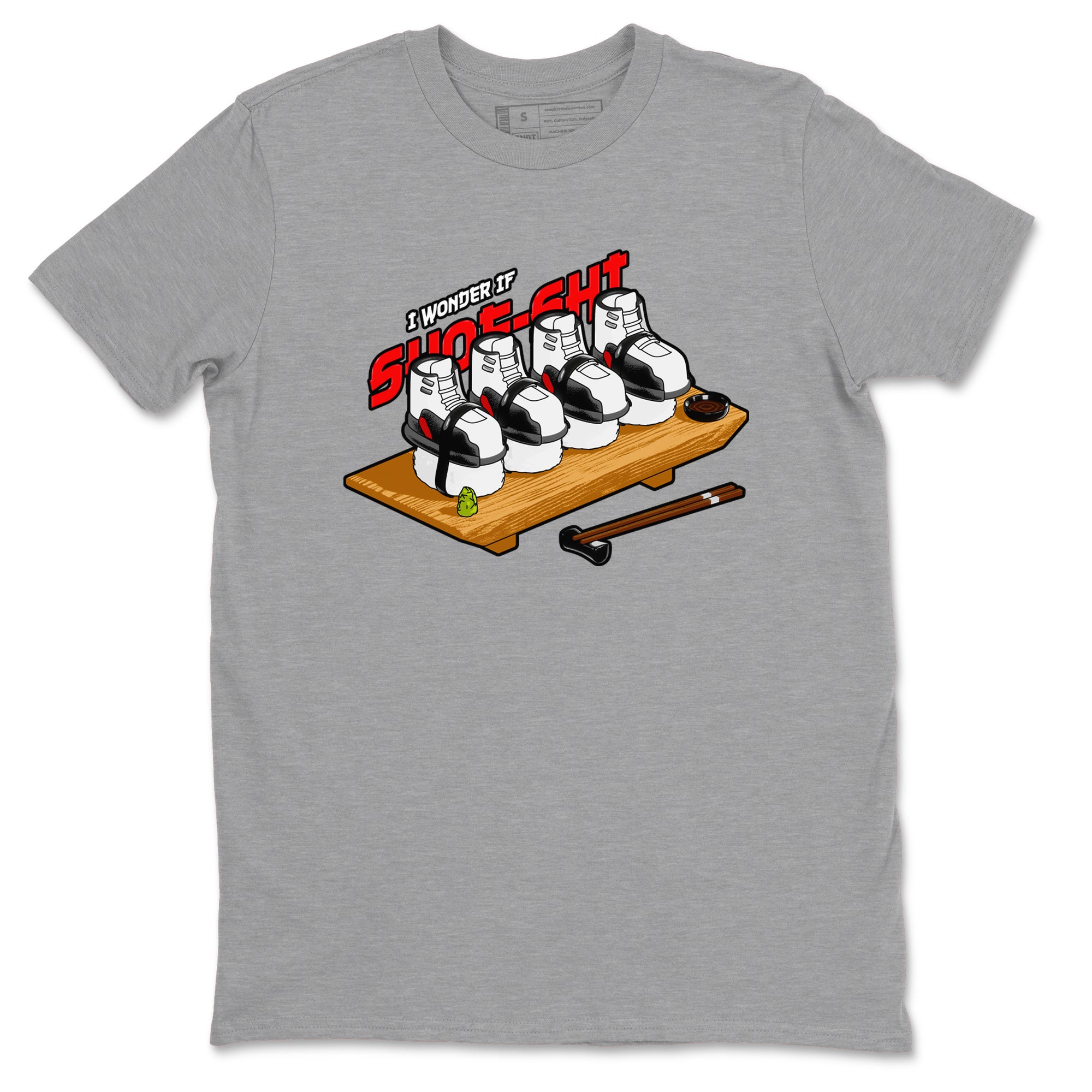 12s Taxi Flip shirts to match jordans Shoe-Shi sneaker match tees Air Jordan 12 Taxi Flip SNRT Sneaker Tees streetwear brand Heather Grey 2 unisex cotton tee