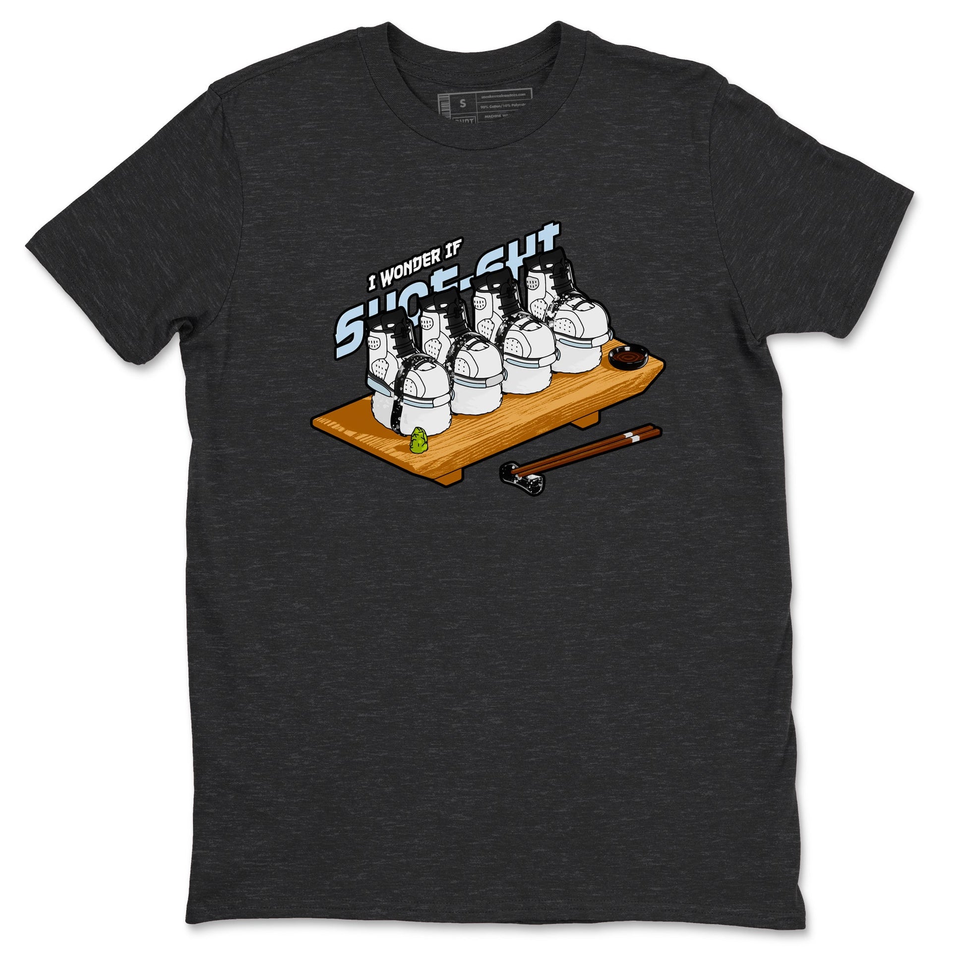 AJ6 White Black shirts to match jordans Shoe-Shi sneaker match tees Air Jordan 6 White Black SNRT Sneaker Tees streetwear brand Charcoal Heather 2 unisex cotton tee