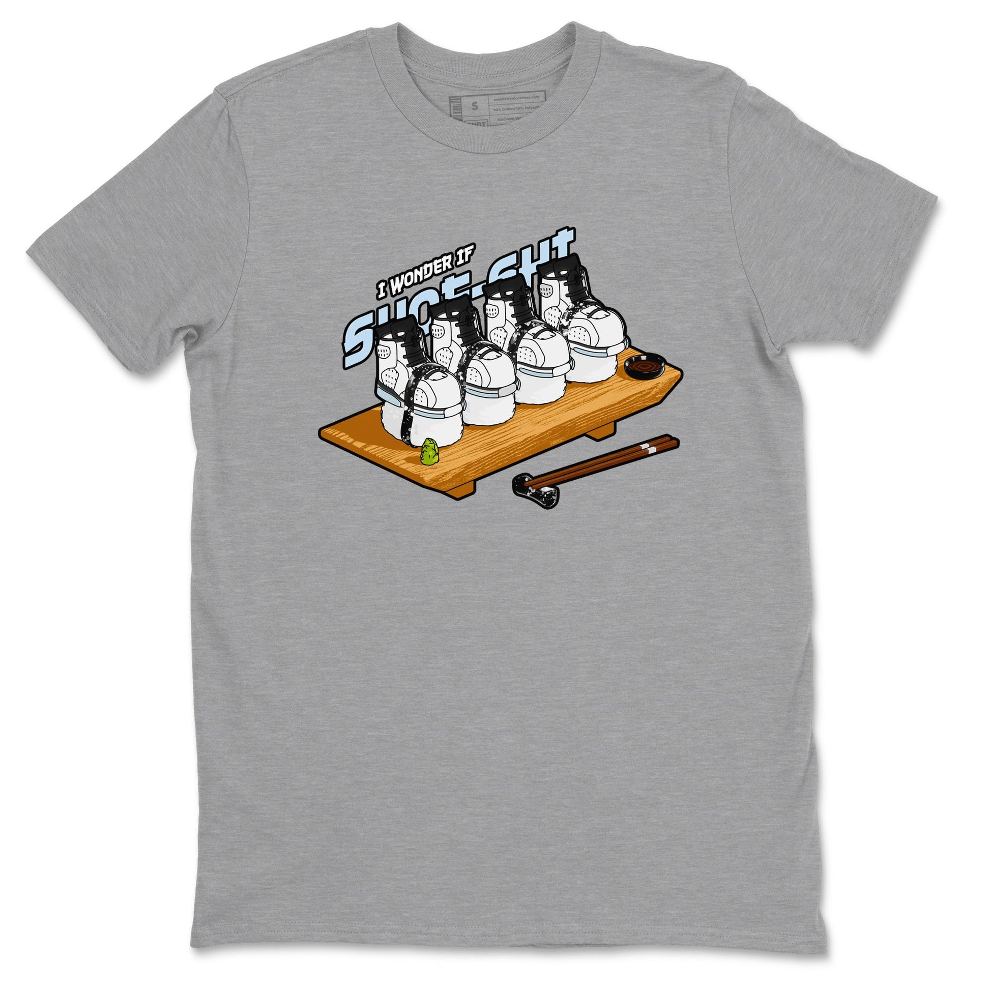 AJ6 White Black shirts to match jordans Shoe-Shi sneaker match tees Air Jordan 6 White Black SNRT Sneaker Tees streetwear brand Heather Grey 2 unisex cotton tee