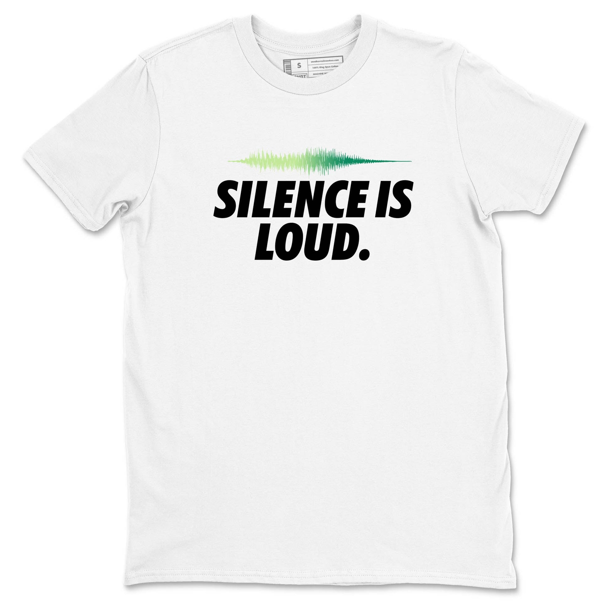 Sneaker Threads – Sneaker Tees To Match Nike KD 17 Easy Money Sniper – Silence Is Loud Graphic Tee White 2. Perfect for Jordan releases 2025 colorways. Perfect for Kevin Durant sneaker releases and Easy Money basketball colorways loved by hoopers in 2025.