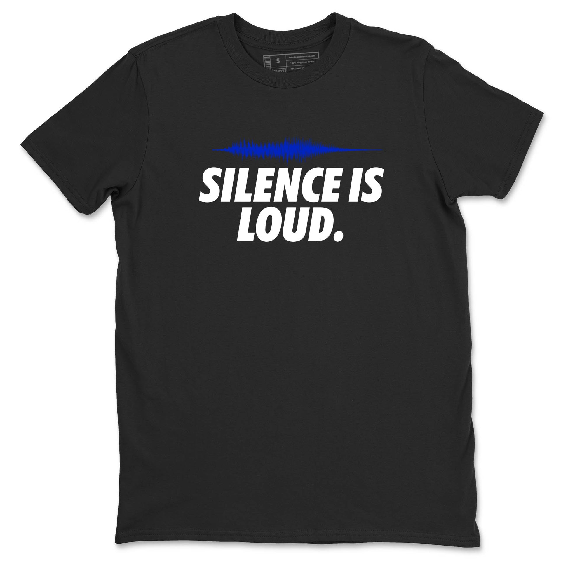 Sneaker Threads – Sneaker Tees To Match Nike KD 17 Penny – Silence Is Loud Graphic Tee Black 2. Perfect for Jordan releases 2025 colorways. Perfect for Kevin Durant basketball sneaker releases and retro Penny-inspired 2025 colorways.