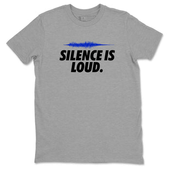 Sneaker Threads – Sneaker Tees To Match Nike KD 17 Penny – Silence Is Loud Graphic Tee Heather Grey 2. Perfect for Jordan releases 2025 colorways. Perfect for Kevin Durant basketball sneaker releases and retro Penny-inspired 2025 colorways.