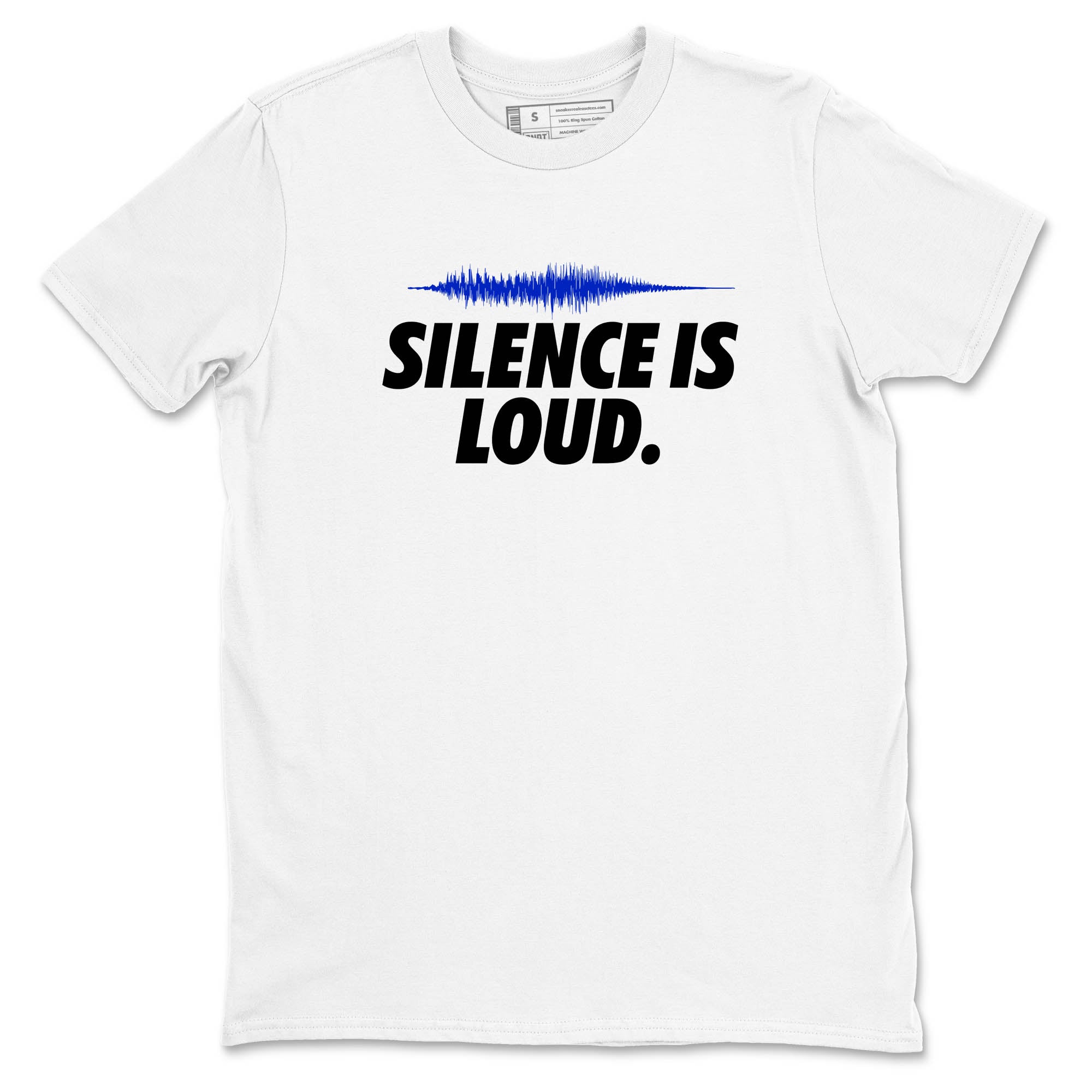 Sneaker Threads – Sneaker Tees To Match Nike KD 17 Penny – Silence Is Loud Graphic Tee White 2. Perfect for Jordan releases 2025 colorways. Perfect for Kevin Durant basketball sneaker releases and retro Penny-inspired 2025 colorways.