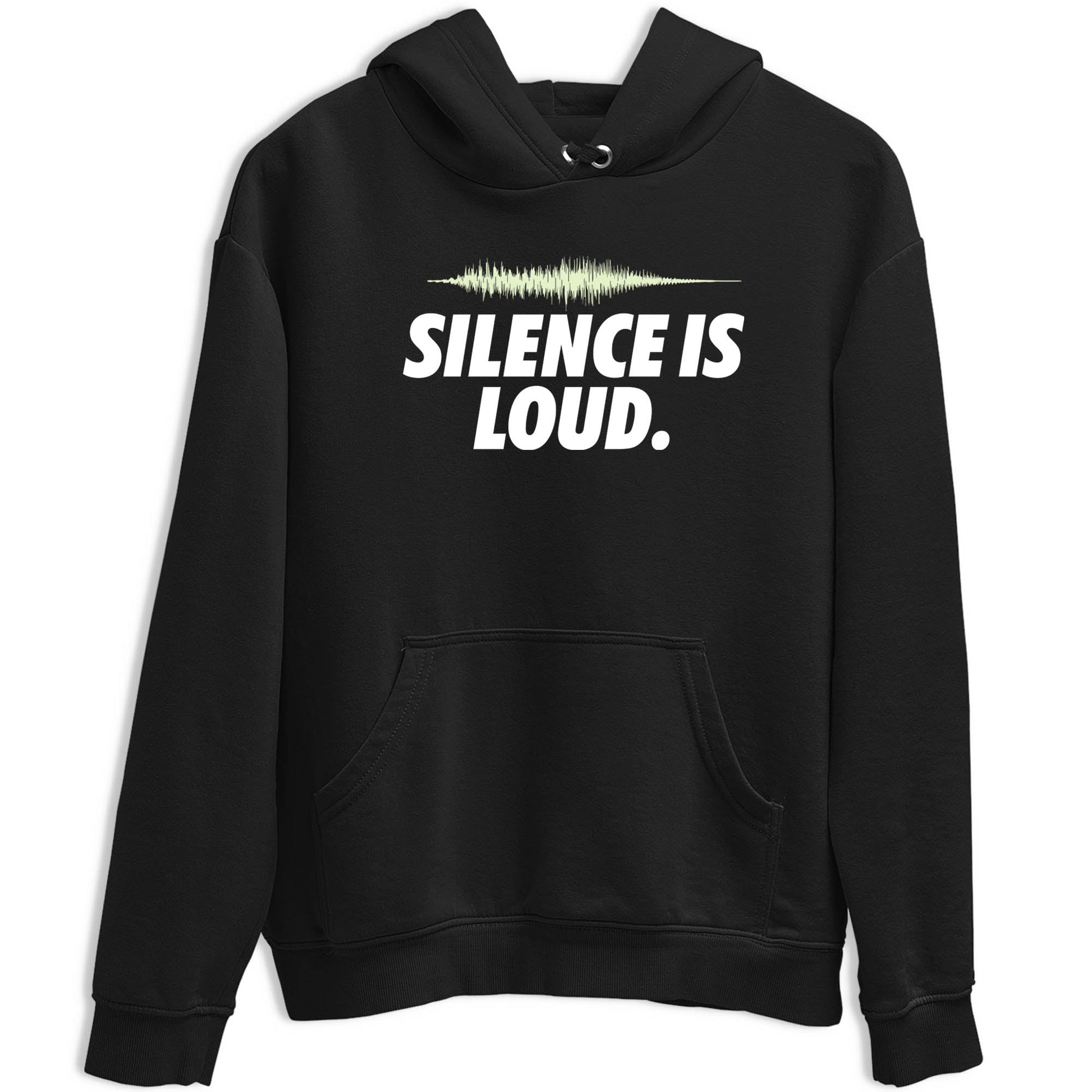 Sneaker Threads – Sneaker Tees To Match Nike KD 18 Halloween – Silence is Loud Graphic Tee Black 2. Perfect for Jordan releases 2025 colorways. Perfect for Kevin Durant sneaker releases and Halloween 2025 colorways.