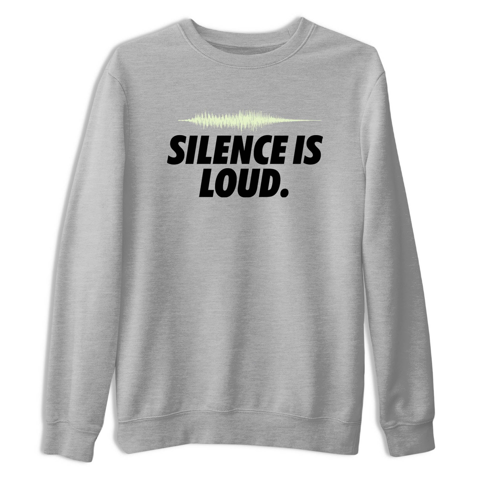 Sneaker Threads – Sneaker Tees To Match Nike KD 18 Halloween – Silence is Loud Graphic Tee Heather Grey 2. Perfect for Jordan releases 2025 colorways. Perfect for Kevin Durant sneaker releases and Halloween 2025 colorways.