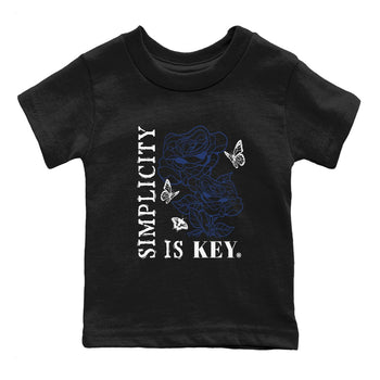 1s Midnight Navy shirts to match jordans Simplicity Is Key sneaker match tees Air Jordan 1 Midnight Navy match shoes to clothes SNRT Sneaker Tees Youth Baby Black 2 tee