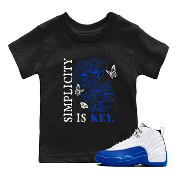 Air Jordan 12 Blueberry Shirts To Match Jordans Simplicity Is Key sneaker match tees Air Jordan 12 Blueberry Tee SNRT Sneaker Release Tees Youth Baby Black 1 crew neck shirts