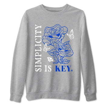 Air Jordan 12 Blueberry Shirts To Match Jordans Simplicity Is Key sneaker match tees Air Jordan 12 Blueberry Tee SNRT Sneaker Release Tees unisex cotton Heather Grey 2 crew neck shirts