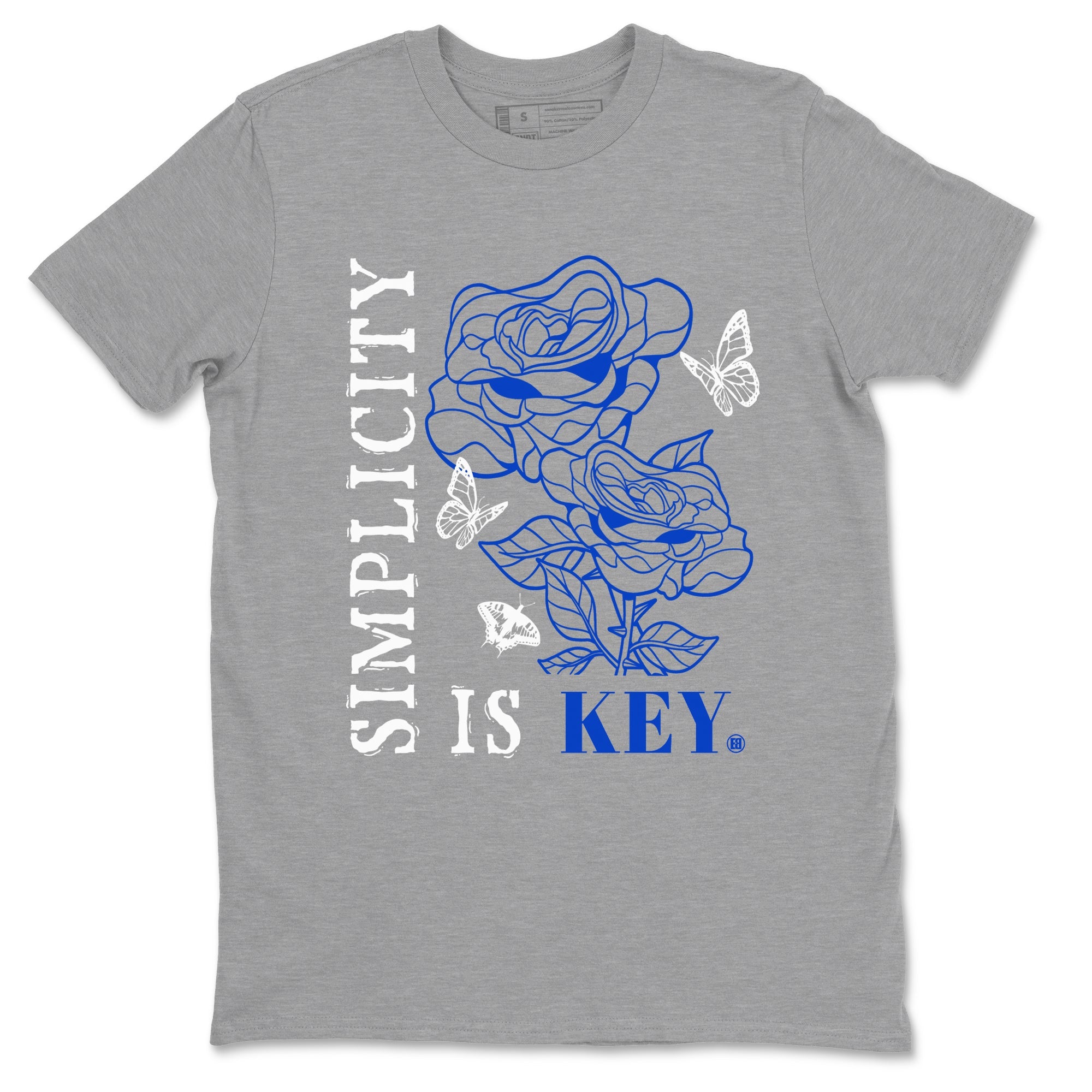 Air Jordan 12 Blueberry Shirts To Match Jordans Simplicity Is Key sneaker match tees Air Jordan 12 Blueberry Tee SNRT Sneaker Release Tees unisex cotton Heather Grey 2 crew neck shirts