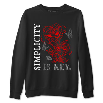 3s Black Cement shirts to match jordans Simplicity Is Key sneaker match tees Air Jordan 3 Retro OG Black Cement match shoes to clothes SNRT Sneaker Tees unisex cotton Black 2 shirts