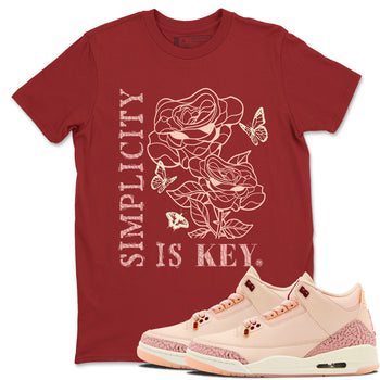 3s Valentines Day shirts to match jordans Simplicity Is Key best t shirts to wear with jordans Air Jordan 3 Valentines Day match shoes to clothes SNRT Sneaker Tees unisex cotton Cardinal 1 shirts