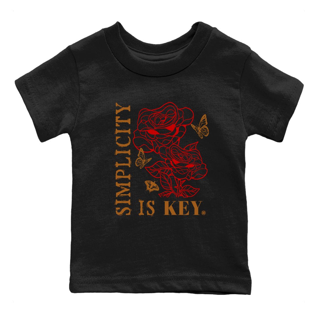 5s Archaeo Brown shirts to match jordans Simplicity Is Key sneaker match tees Air Jordan 5 Archaeo Brown match shoes to clothes SNRT Sneaker Tees Youth Baby Black 2 tee