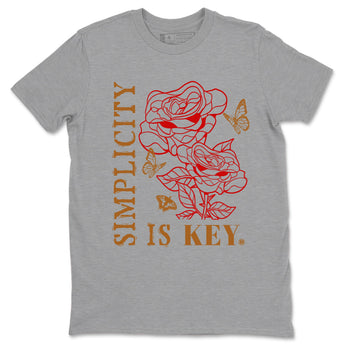 5s Archaeo Brown shirts to match jordans Simplicity Is Key sneaker match tees Air Jordan 5 Archaeo Brown match shoes to clothes SNRT Sneaker Tees unisex cotton Heather Grey 2 shirts
