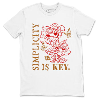 5s Archaeo Brown shirts to match jordans Simplicity Is Key sneaker match tees Air Jordan 5 Archaeo Brown match shoes to clothes SNRT Sneaker Tees unisex cotton White 2 shirts