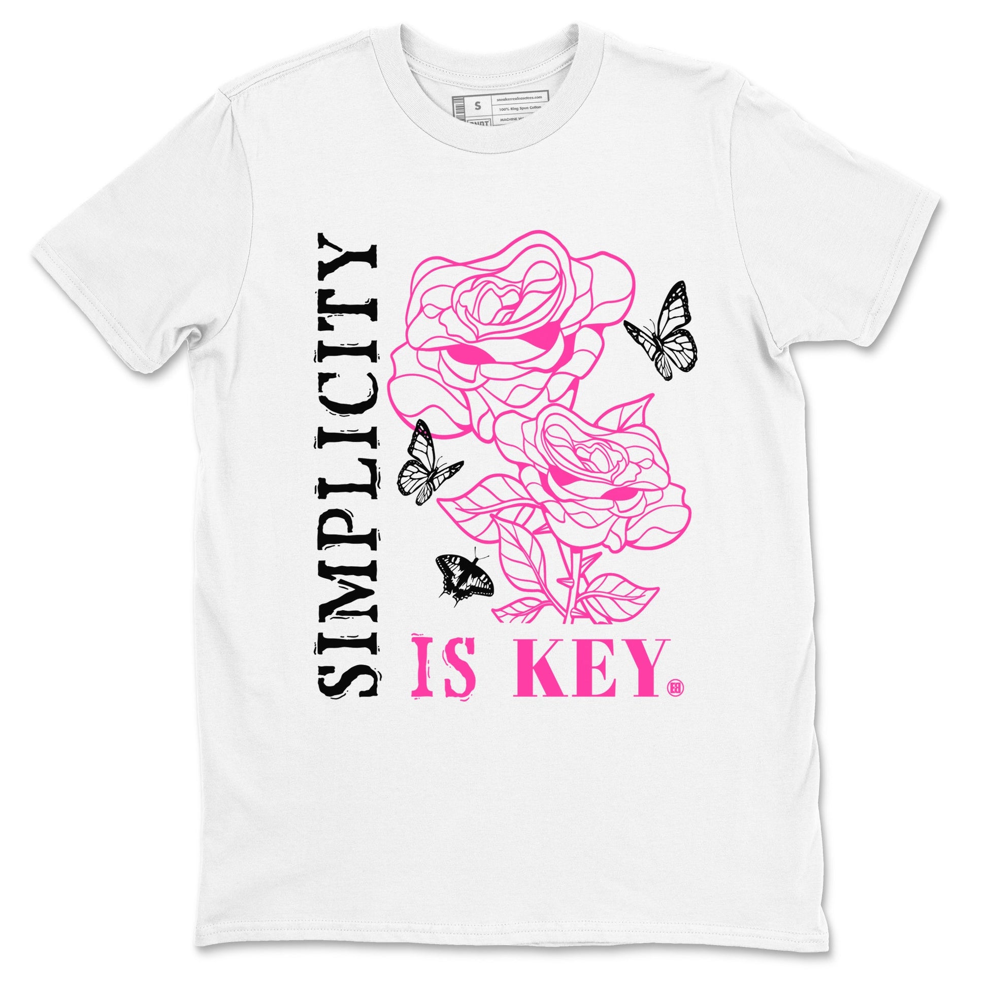 Nike KD 4 Retro Aunt Pearl shirts to match jordans Simplicity Is Key sneaker match tees Nike KD 4 Aunt Pearl match shoes to clothes SNRT Sneaker Tees unisex cotton White 2 shirts