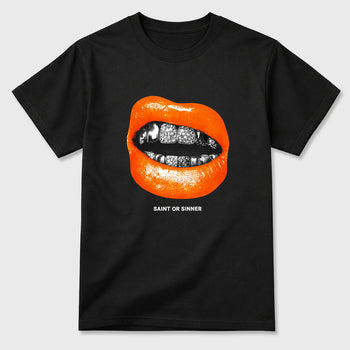 Sneaker match tees – Sneaker Tees To Match Air Jordan 3 Orange Citrus Shoes – Sinner or Saint Tee Black 2