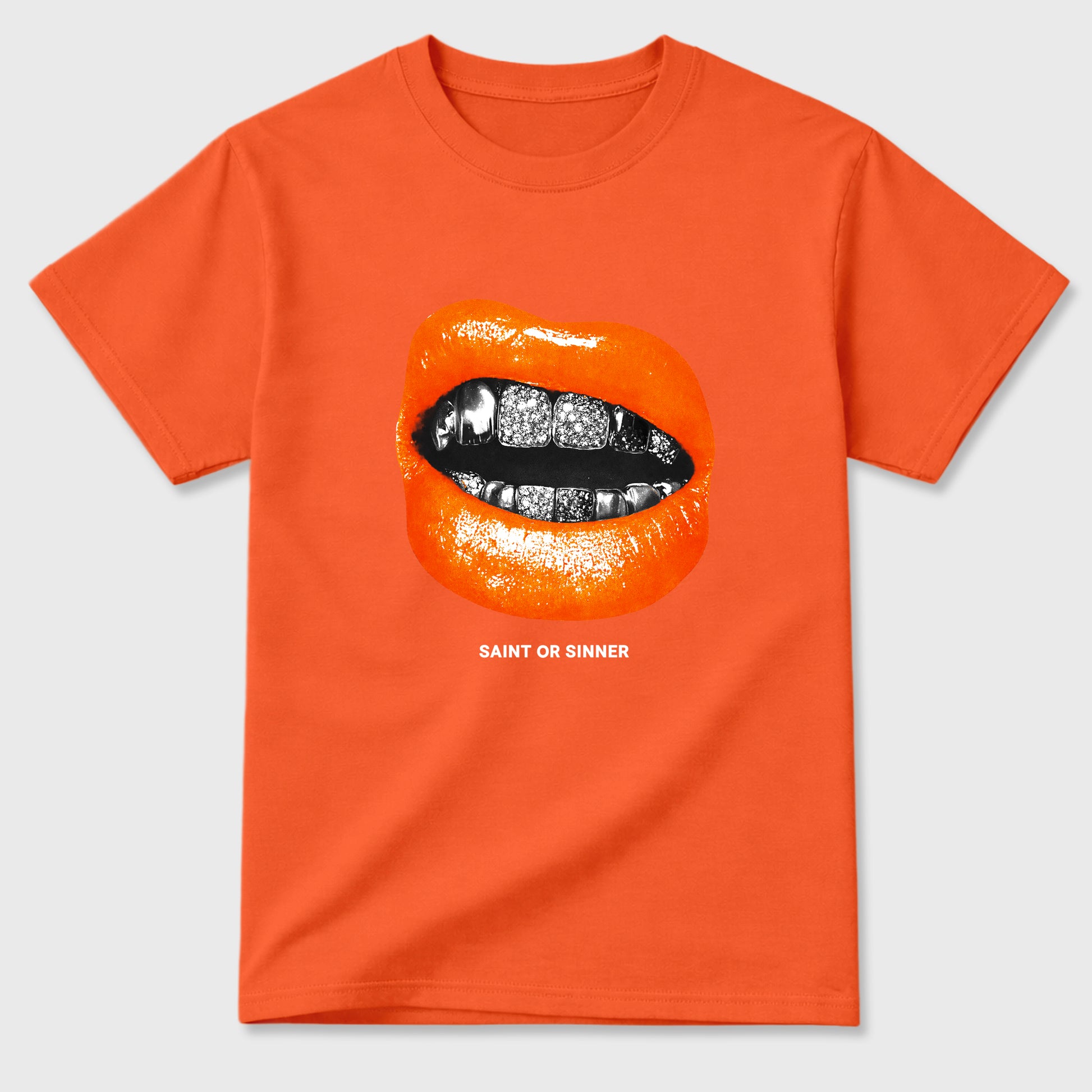 Sneaker match tees – Sneaker Tees To Match Air Jordan 3 Orange Citrus Shoes – Sinner or Saint Tee Orange 2