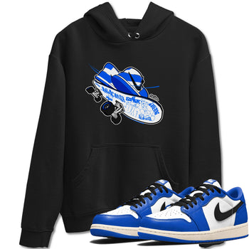 AJ1 Game Royal shirt to match jordans Skateboard sneaker tees Air Jordan 1 Game Royal SNRT Sneaker Release Tees unisex cotton Black 1 crew neck shirt