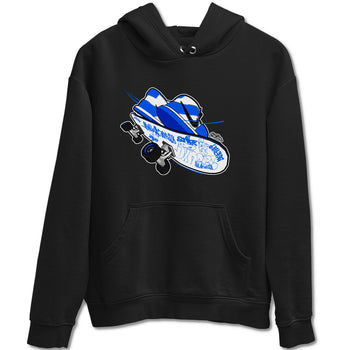 AJ1 Game Royal shirt to match jordans Skateboard sneaker tees Air Jordan 1 Game Royal SNRT Sneaker Release Tees unisex cotton Black 2 crew neck shirt