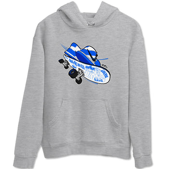 AJ1 Game Royal shirt to match jordans Skateboard sneaker tees Air Jordan 1 Game Royal SNRT Sneaker Release Tees unisex cotton Heather Grey 2 crew neck shirt