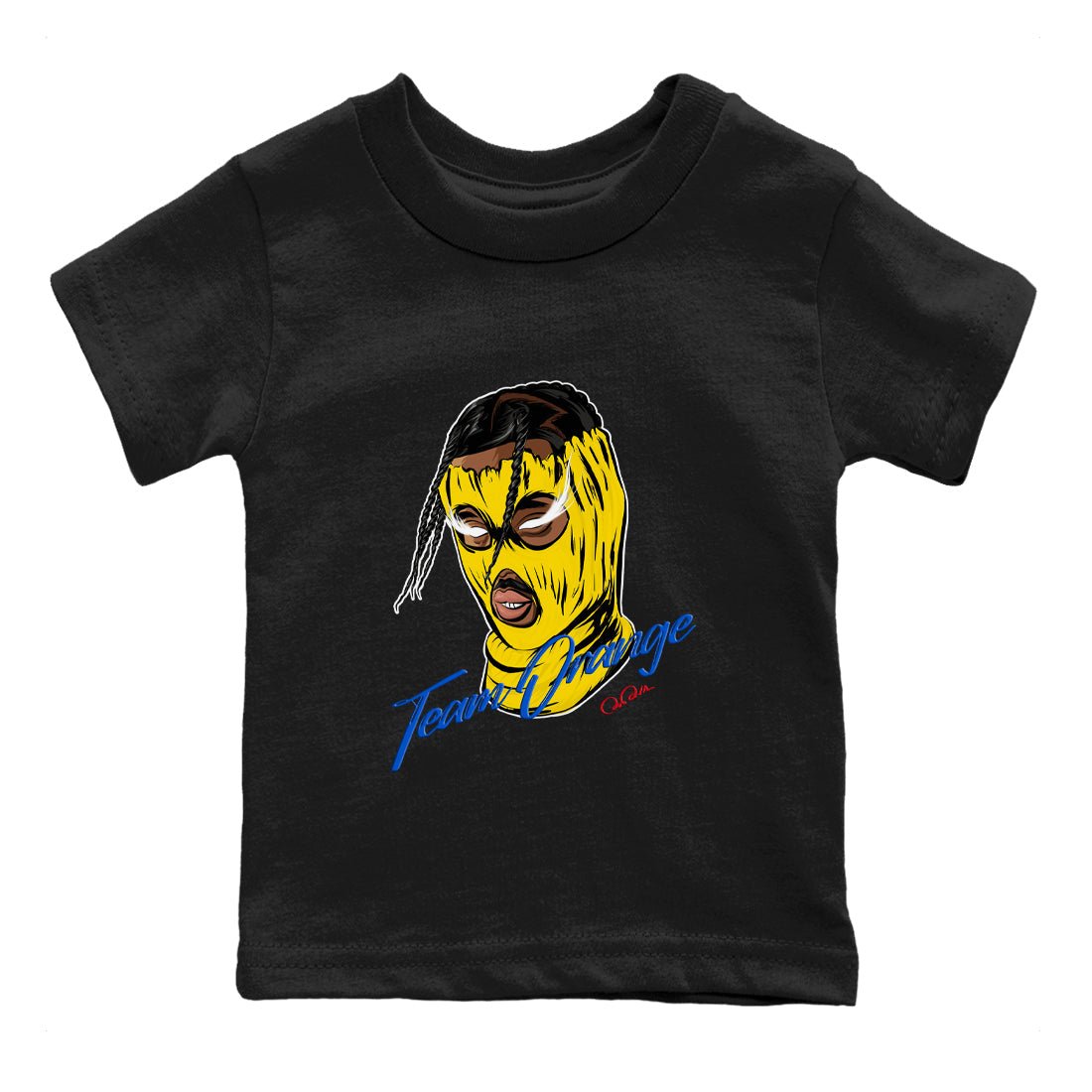 1s Travis Scott Canary shirt to match jordans Ski Mask Gang sneaker tees Air Jordan 1 Travis Scott Canary SNRT sneaker release tees baby toddler Black 2 cotton Shirt