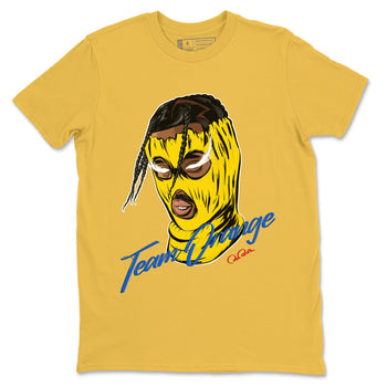 1s Travis Scott Canary shirt to match jordans Ski Mask Gang sneaker tees Air Jordan 1 Travis Scott Canary SNRT Sneaker Release Tees unisex cotton Daisy 2 crew neck shirt