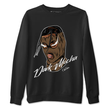 Jordan Jumpman Jack TR Travis Scott Dark Mocha shirts to match jordans Ski Mask Gang sneaker match tees Jordan Jumpman Jack Travis Scott Dark Mocha match shoes to clothes SNRT Sneaker Tees unisex cotton Black 2 shirts
